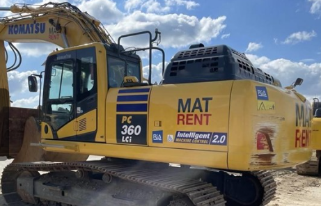 KOMATSU excavator for sale in Aleppo, KOMATSU PC360 model 2020 located in Aleppo, the best site for selling trucks and heavy equipment in Syria