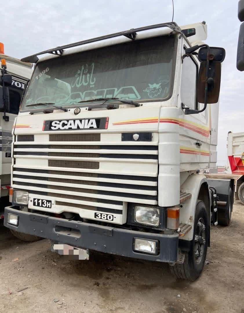 Scania truck head for sale in Damascus, Scania 113 model 1996 located in Damascus, the best site for selling trucks and heavy equipment in Syria