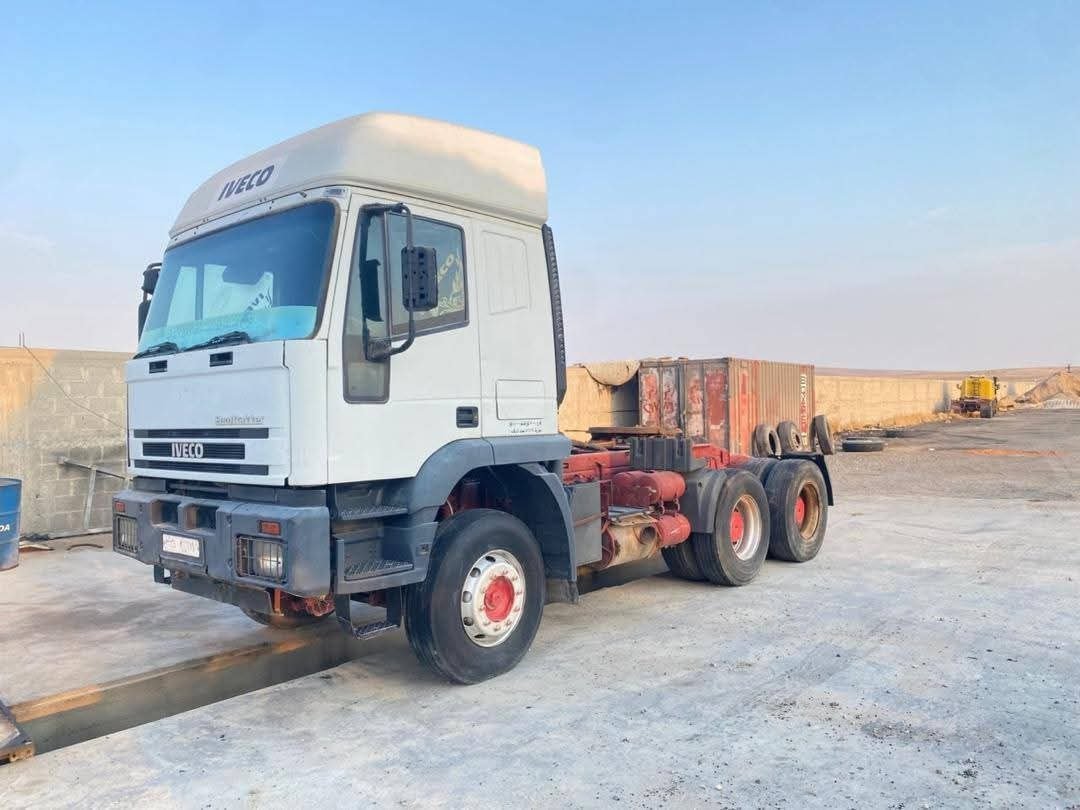 Iveco truck head for sale in Damascus, Iveco 442 model 2004 available in Damascus, the best site for selling trucks and heavy equipment in Syria