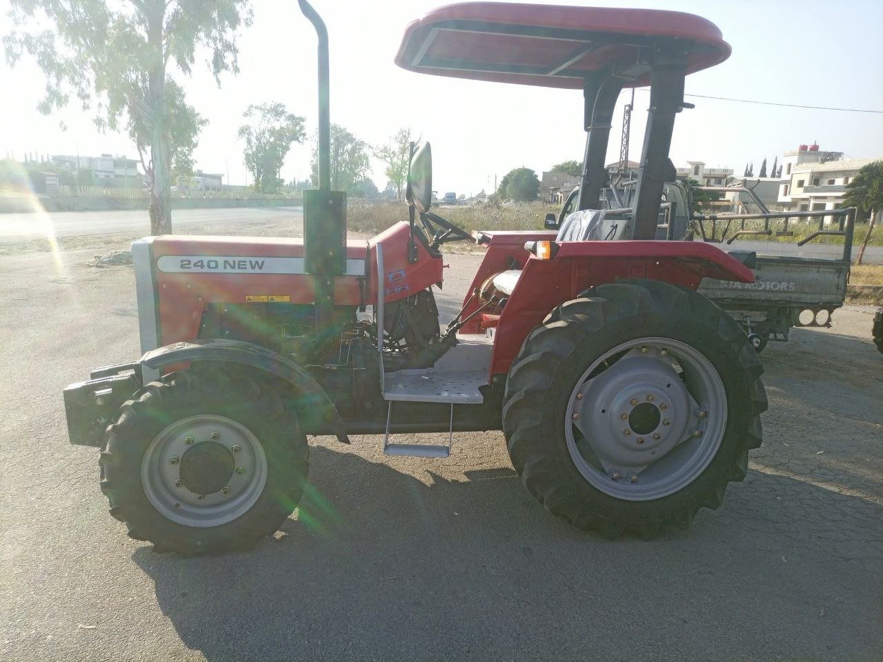 Massey tractor for sale in Damascus, Massey 240, 2012 model, located in Damascus, the best site for selling trucks and heavy equipment in Syria