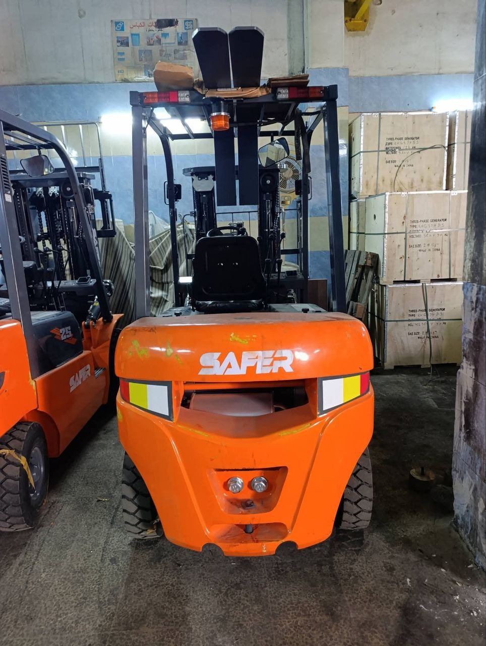 SAFER Forklift for sale in Aleppo, SAFER 350 model 2024 available in Aleppo, the best site for selling trucks and heavy equipment in Syria