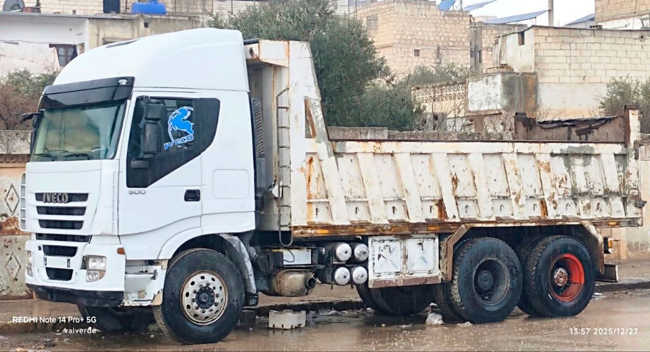 Iveco mixer truck for sale in Damascus, Iveco 460 model 2008 located in Damascus, the best site for selling trucks and heavy equipment in Syria