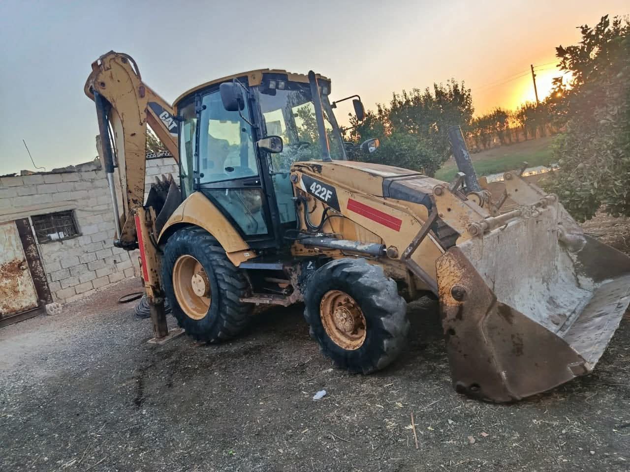 Caterpillar loader for sale in Damascus, Caterpillar 422 model 2015 available in Damascus, the best site for selling trucks and heavy equipment in Syria