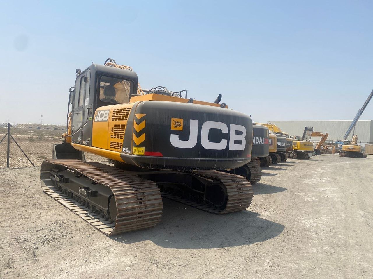 JCB excavator for sale in Damascus, JCB 215 model 2015 available in Damascus, the best site for selling trucks and heavy equipment in Syria