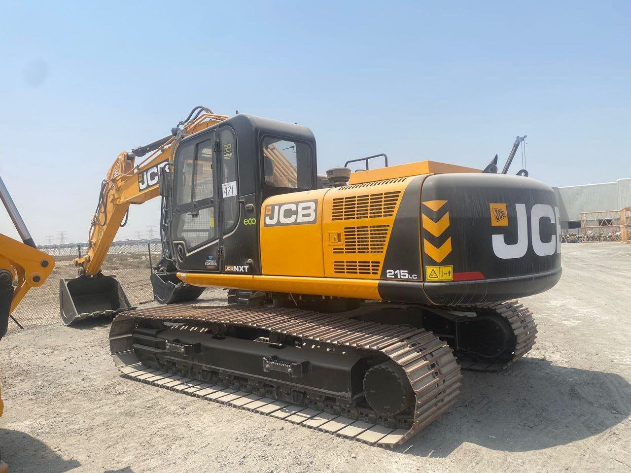 JCB excavator for sale in Damascus, JCB 215 model 2015 available in Damascus, the best site for selling trucks and heavy equipment in Syria