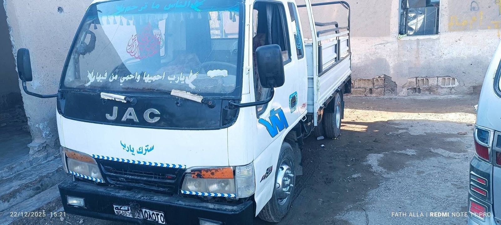 للبيع شاحنة جاك JAC 1020 في دمشق, موديل 2007